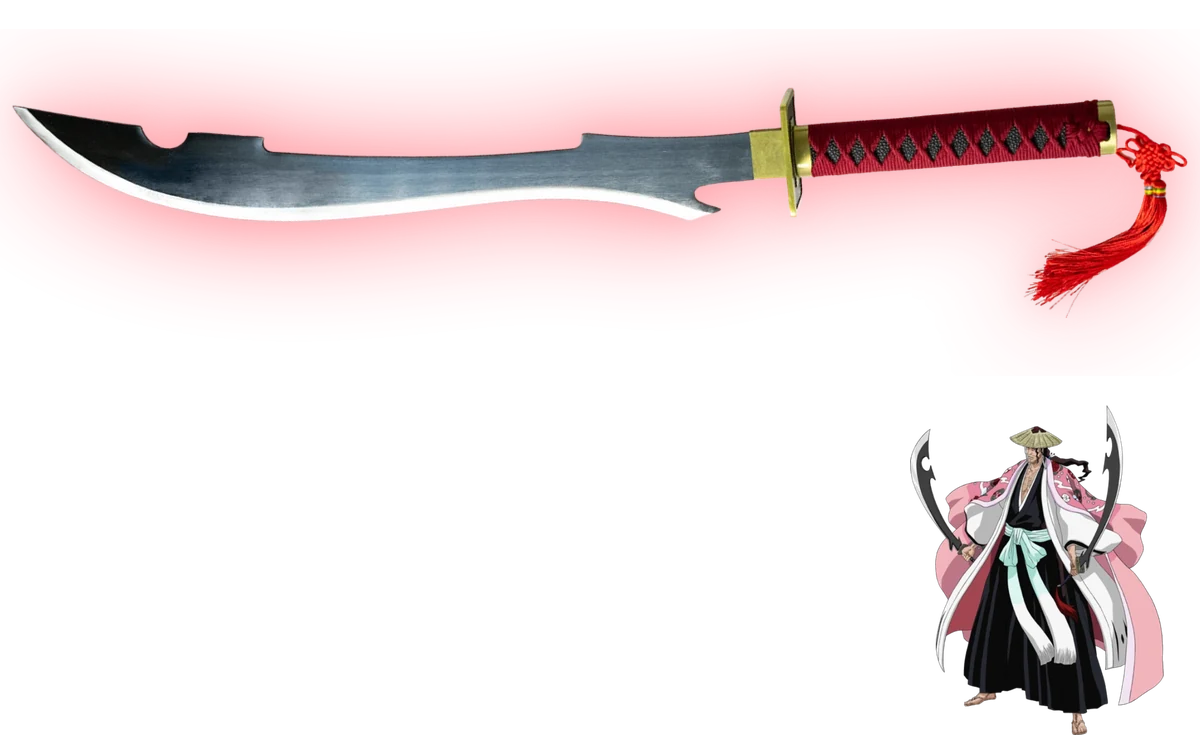 Shunsui Kyoraku's "Katen Kyokotsu" Sword (Shikai Version)
