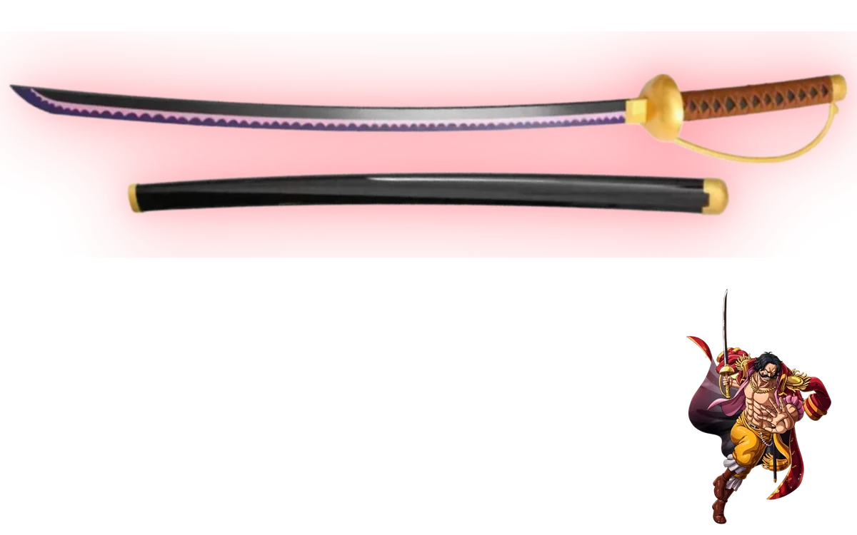 Gol D. Rogers's "Meito: Ace" Cutlass
