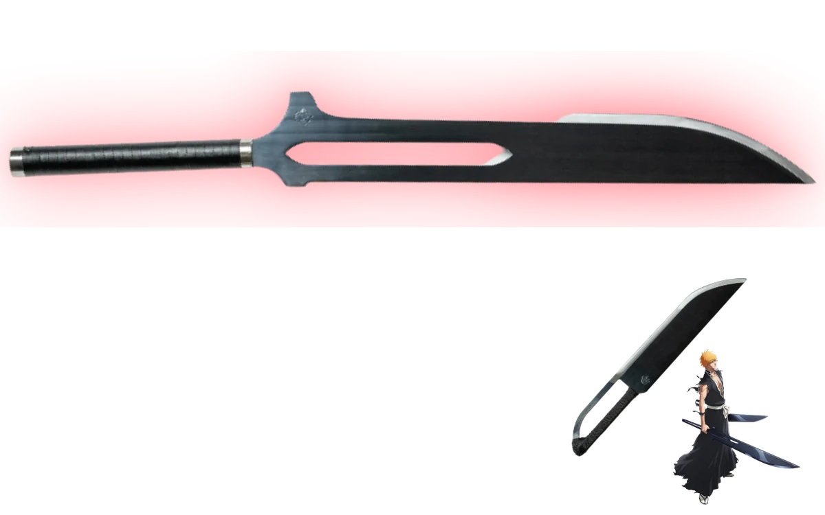 Kurosaki Ichigo's True Shikai Zangetsu Sword Pair