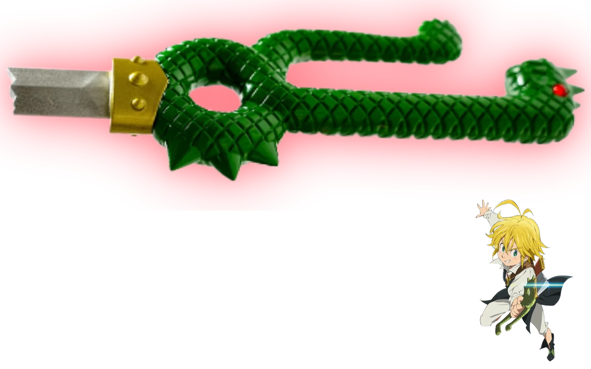 Meliodas' "Dragon Handle" Broken Sword
