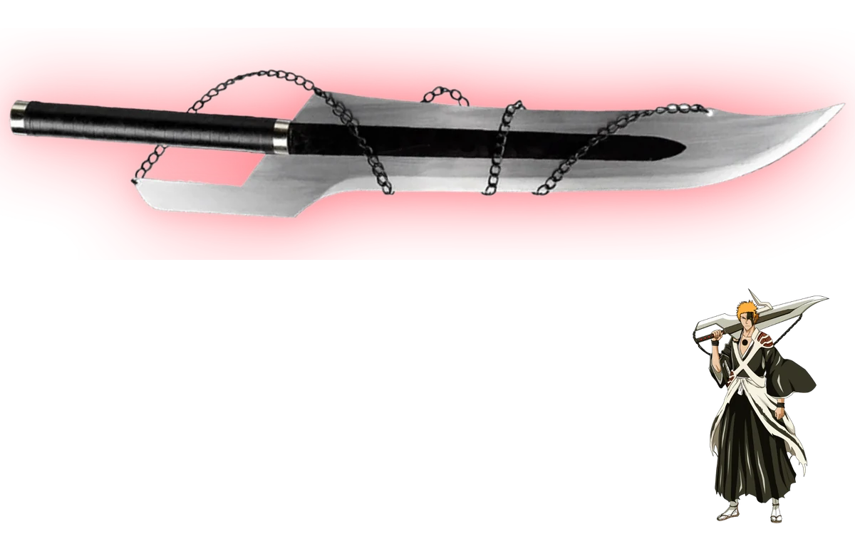 Kurosaki Ichigo's True Bankai Tensa Zangetsu Khyber Sword